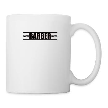 Fier Barbier Barbier Barbier Homme Barbier Barbiers - Mug blanc - blanc - Droite
