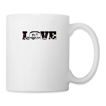 Wandern Camping Outdoor Sprüche Camper Wanderer - Tasse - Weiß - Rechts