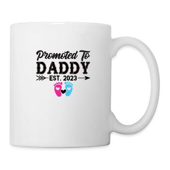Vater 2023 - Papa 2023 - Papa werden Schwanger - Tasse - Weiß - Rechts