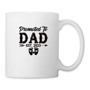 Vater 2023 - Papa 2023 - Papa werden Schwanger - Tasse - Weiß - Rechts
