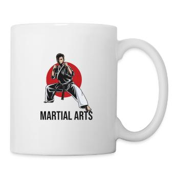 Arts martiaux mixtes Arts martiaux MMA Fighter Boxer - Mug blanc - blanc - Droite