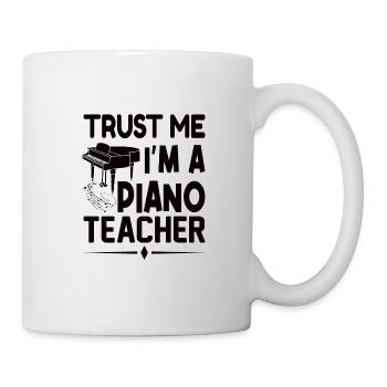 Pianist Piano Player Piano Piano Teacher - Mug - white - Right