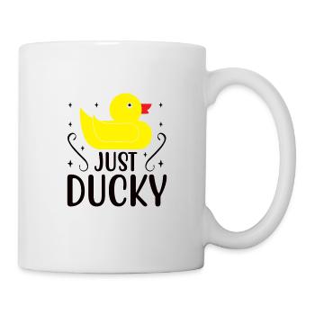 Duck family Rubber ducks Bathing duck Duck - Mug - white - Right