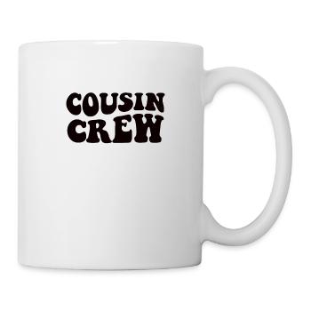 Cousin Team Familie Verwandtschaft Freunde Kusinen - Tasse - Weiß - Rechts