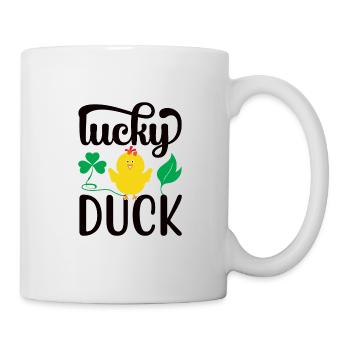 Duck family Rubber ducks Bathing duck Duck - Mug - white - Right