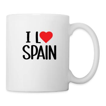 I love Spain - Mug - white - Right
