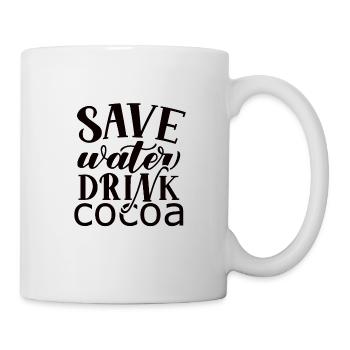 I'm Hot Chocolate Drinker Choco Drink - Mug - white - Right