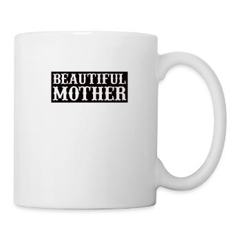 Beste Mama Überhaupt Muttertag Mutter Geschenk - Tasse - Weiß - Rechts