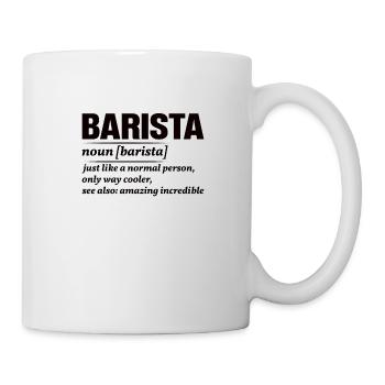 Proud Barista Profession Coffee Catering Espresso - Mug - white - Right