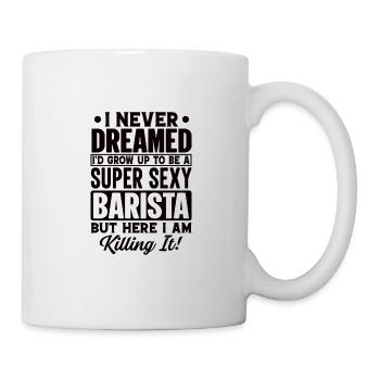 Proud Barista Profession Coffee Catering Espresso - Mug - white - Right