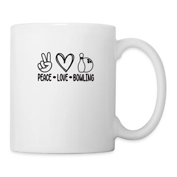 Bowling drôle Dicton Bowler Dictons Cadeau - Mug blanc - blanc - Droite