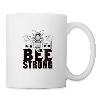 Guêpe abeille - Mug blanc - blanc - Droite