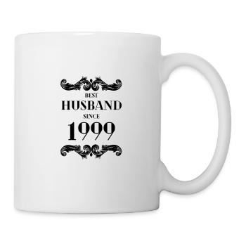 Best Husband Since 1999 Wedding Anniversary - Mug - white - Right