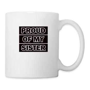 Pride Frère Soeur Jumeaux Frères et sœurs - Mug blanc - blanc - Droite
