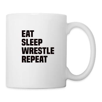 Wrestling Wrestling Wrestler Wrestler Gift - Mug - white - Right
