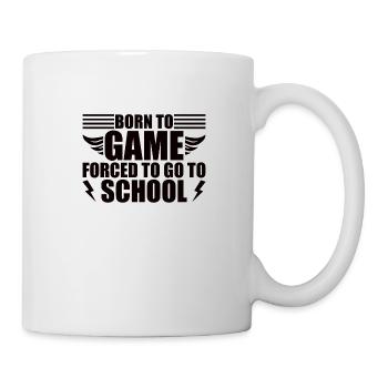Daily routine of a gamer Gaming Sleeping - Mug - white - Right