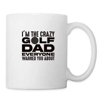 Golf Father Golfer Best Father Golf Course Papa - Mug - white - Right