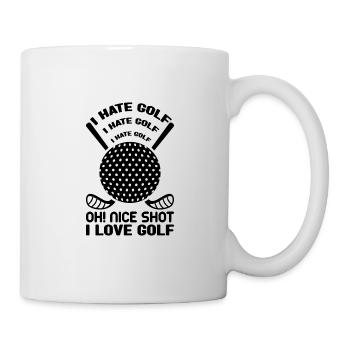 Golf Golfer Gift Hobby Club Quote - Mug - white - Right