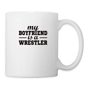 Wrestling Wrestling Wrestler Wrestler Gift - Mug - white - Right