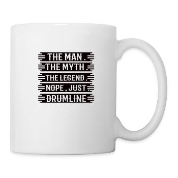Drumline - Drummer - Trommel - Trommler - Lustig - Tasse - Weiß - Rechts