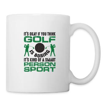 Golf Golfer Gift Hobby Club Quote - Mug - white - Right
