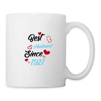 Best Husband Since 1921 Wedding - Mug - white - Right