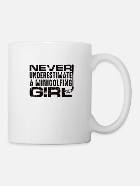 MINIGOLF GOLFEUR GOLFEUR -GOLFEUR -GOLFEUR -GOLFEUR - Mug blanc - blanc