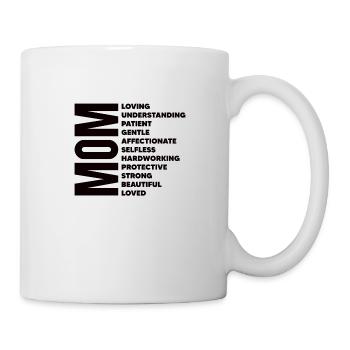Meilleur cadeau de maman de la fête des mères - Mug blanc - blanc - Droite