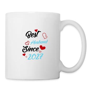 Meilleur mari depuis le mariage 2027 - Mug blanc - blanc - Droite