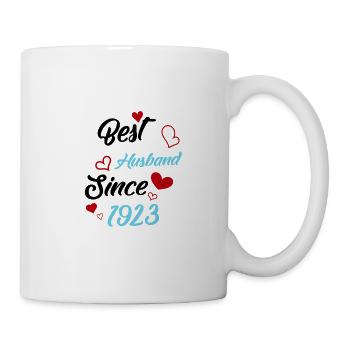 Best Husband Since 1923 Wedding - Mug - white - Right