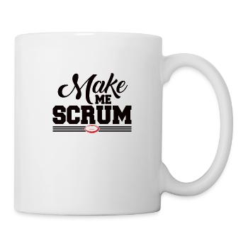 Rugby players rugby ball team game club - Mug - white - Right