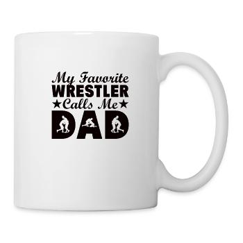 Wrestling Wrestling Wrestler Wrestler Gift Son - Mug - white - Right