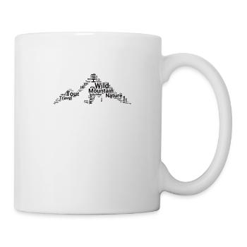 Wandern Camping Outdoor Sprüche Camper Wanderer - Tasse - Weiß - Rechts