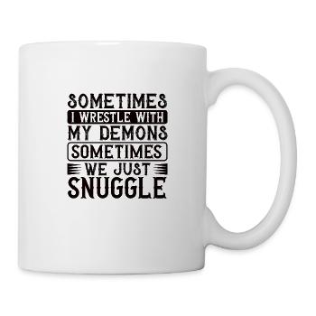 Lutte Lutte Cadeau de lutteur lutteur - Mug blanc - blanc - Droite