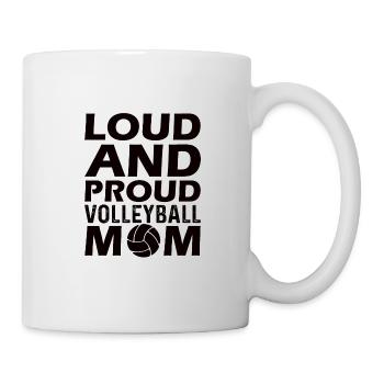 Volleyball Maman Jeu Sports Jeu Mama - Mug blanc - blanc - Droite