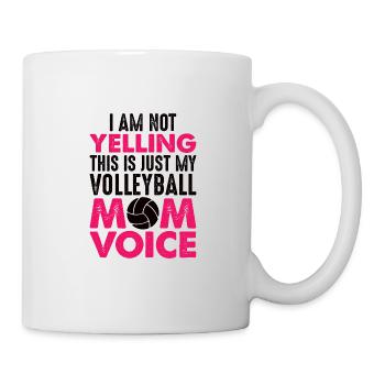 Volleyball Maman Jeu Sports Jeu Mama - Mug blanc - blanc - Droite
