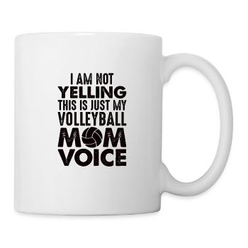 Jeu de volley-ball pour maman Jeu de sport pour maman - Mug blanc - blanc - Droite