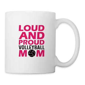 Volleyball Maman Jeu Sports Jeu Mama - Mug blanc - blanc - Droite