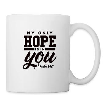 Christentum Jesus Religion Glaube Kreuz Gebet - Tasse - Weiß - Rechts