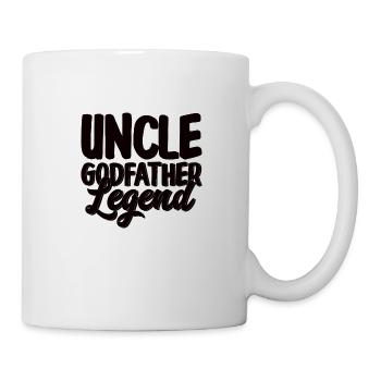 Godfather Godchild Gift Godfather Godfather Uncle - Mug - white - Right