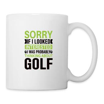 Golf Golfer Gift Hobby Club Quote - Mug - white - Right