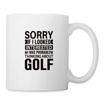 Golf Golfer Gift Hobby Club Quote - Mug - white - Right