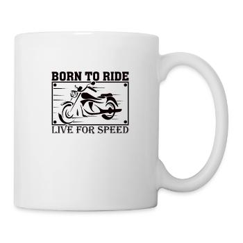 Biker Motorcyclists Motorcycling Biking - Mug - white - Right