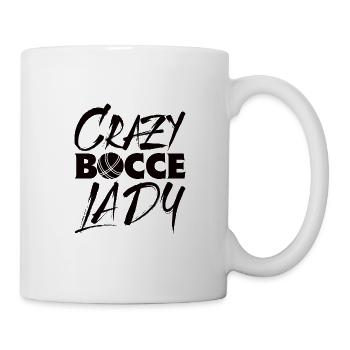 Bocce Spruch Bocce Ball mit Jack Bocci Game Bocce - Tasse - Weiß - Rechts