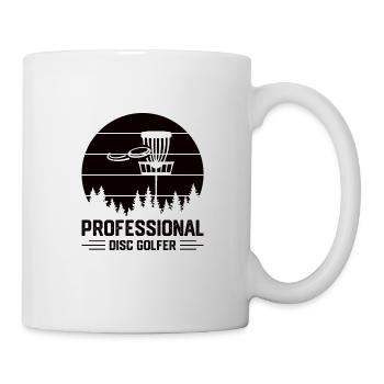 Disc Golf Disc Golf Frisbee Tree Basket Drop - Mug blanc - blanc - Droite