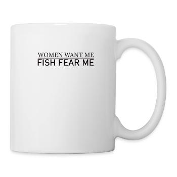 Therapie Angeln See Karpfen Angler Fischer Köder - Tasse - Weiß - Rechts