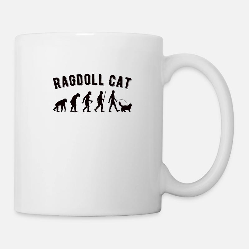 Ragdoll Cat Ragdoll Chat Propriétaire d’un chat - Mug blanc - blanc