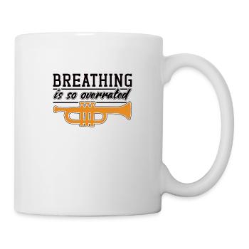 Trumpet Orchestra Musician Trumpeter Brass Music - Mug - white - Right