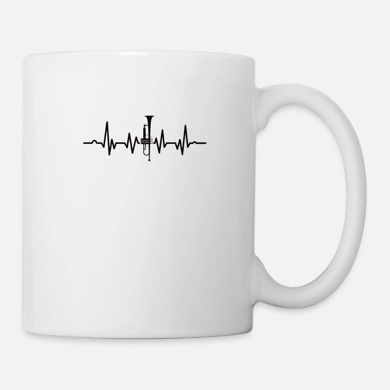 Trompete Orchester Musiker Trompeter Blasmusik - Tasse - Weiß
