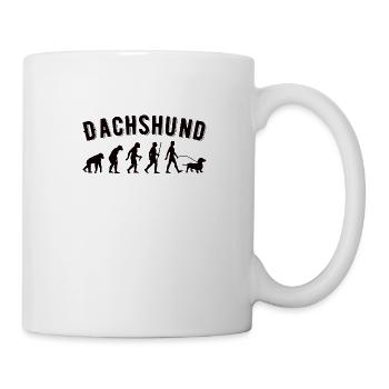 Hunderasse Dachshund Hundehalter Geschenk - Tasse - Weiß - Rechts